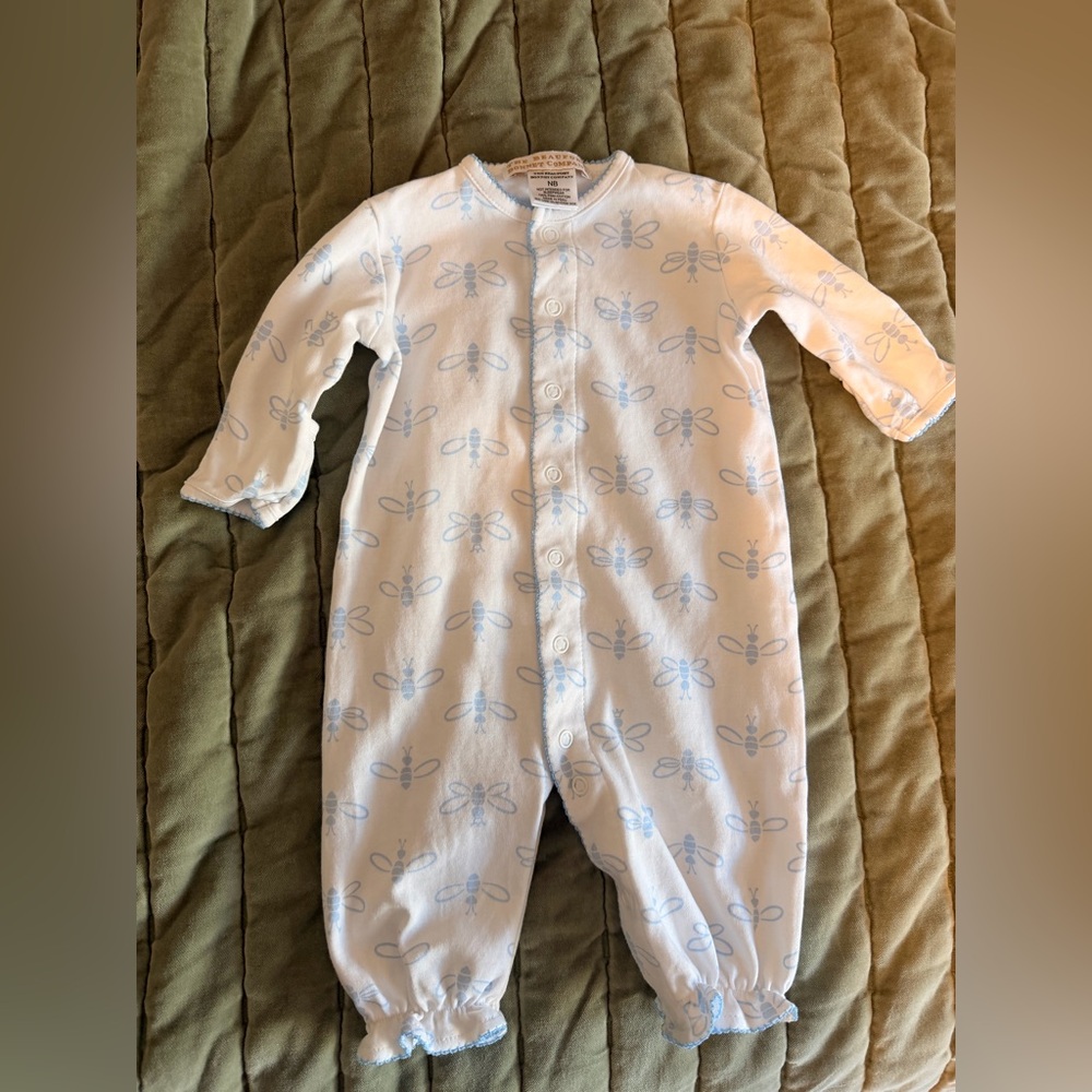 TBBC 2-in-1 gown & romper - size NB